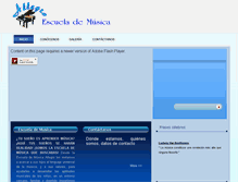 Tablet Screenshot of allegroescuelademusica.com